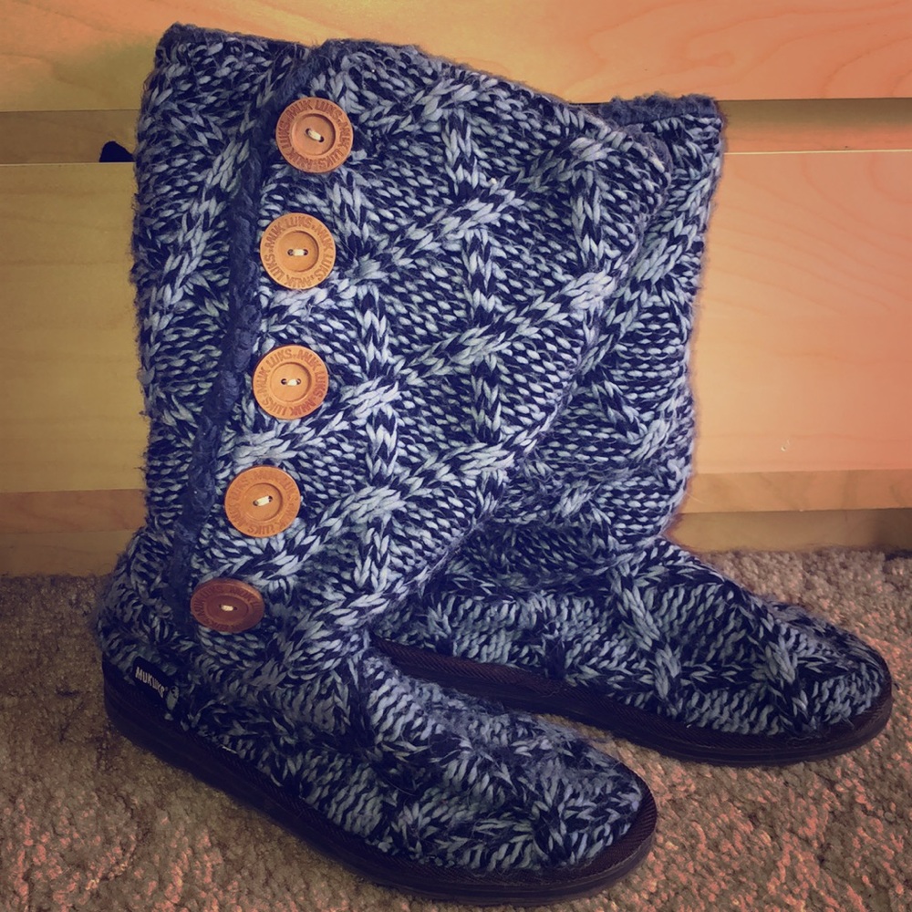 MUK LUKS button up boots